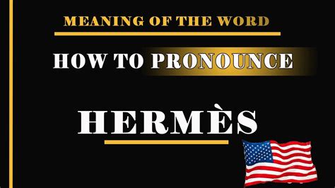 hermes god pronunciation.